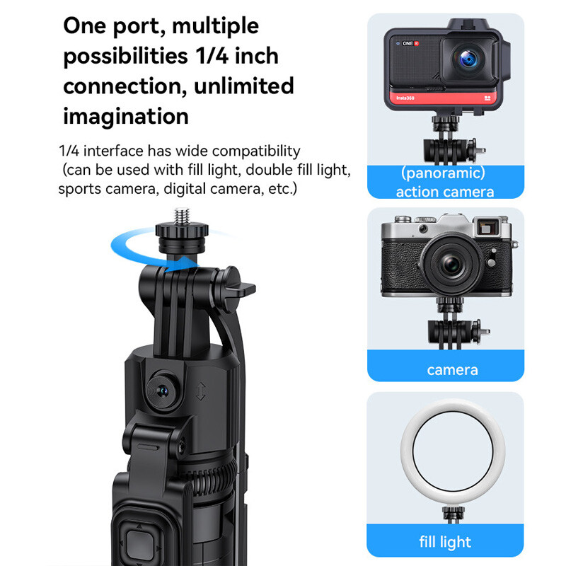 سه پایه و مونوپاد بلوتوثی Yesido SF23