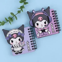 دفترچه یادداشت 45 برگ طرح کرومی بغل بازشو