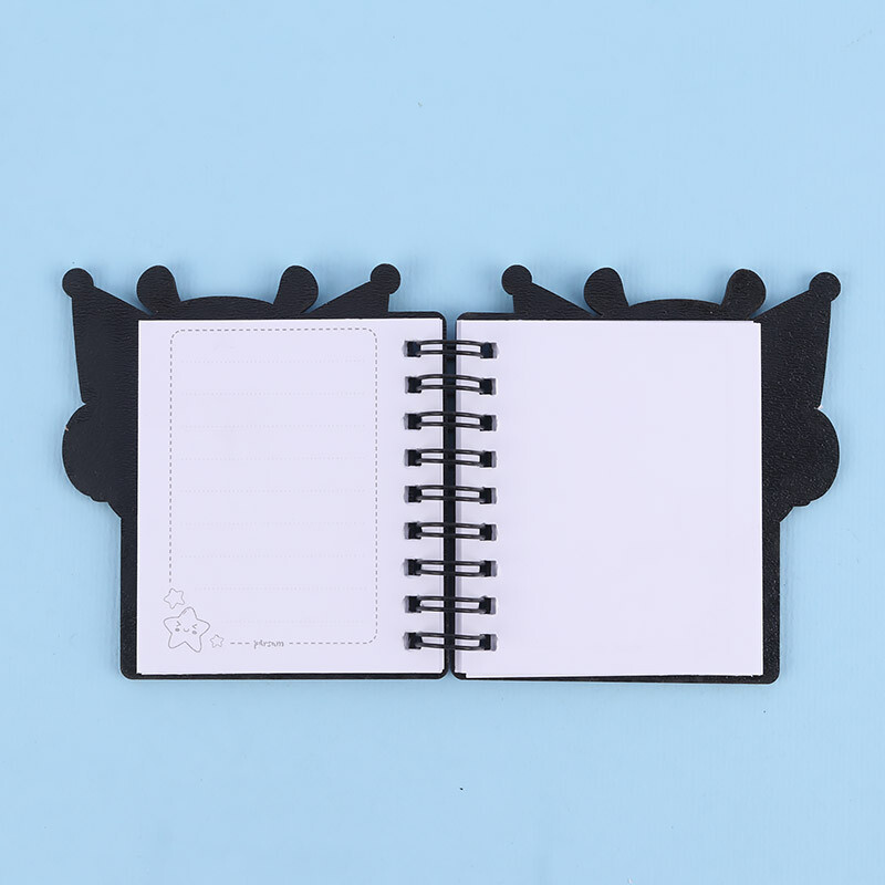 دفترچه یادداشت 45 برگ طرح کرومی بغل بازشو