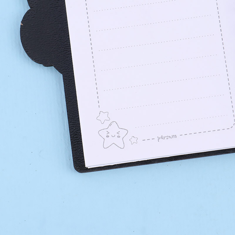 دفترچه یادداشت 45 برگ طرح کرومی بغل بازشو