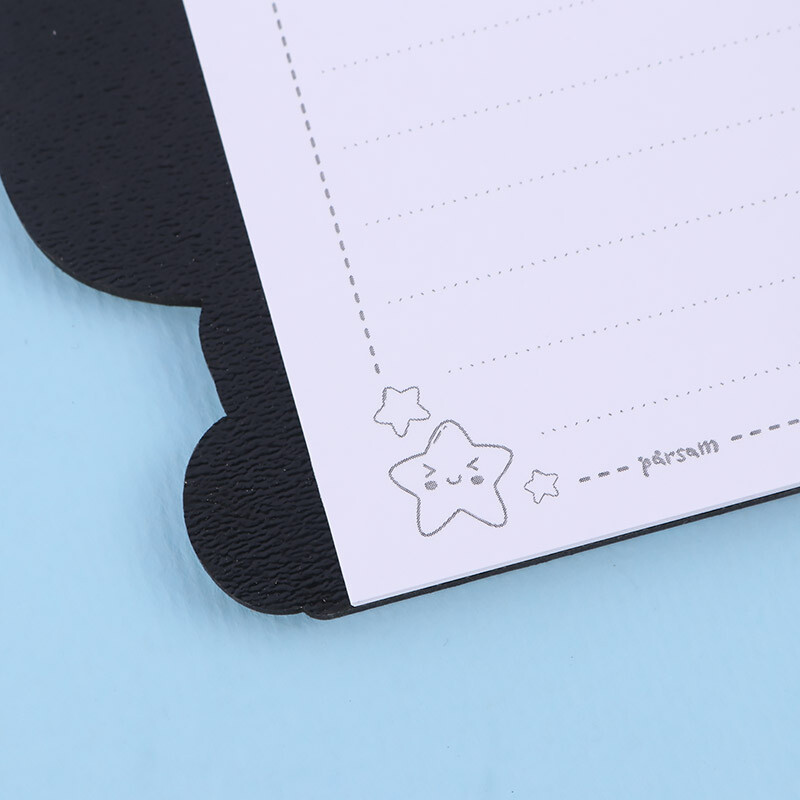 دفترچه یادداشت 45 برگ طرح لبوبو بغل بازشو