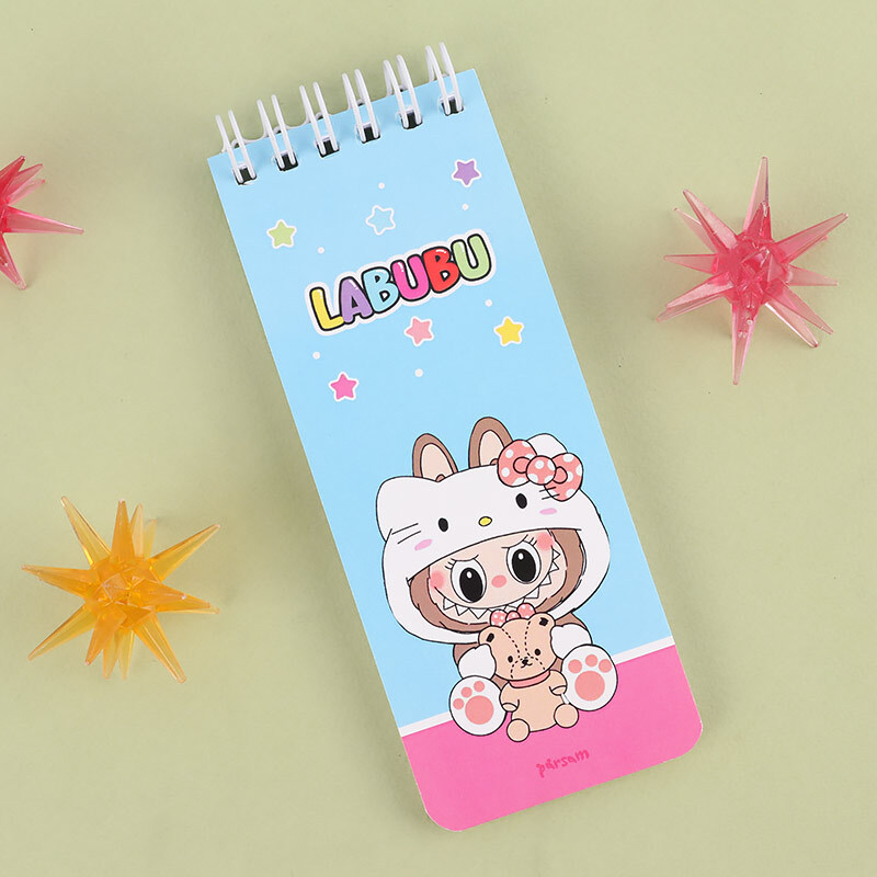 دفترچه یادداشت 40 برگ پارسام طرح لبوبو بالا بازشو