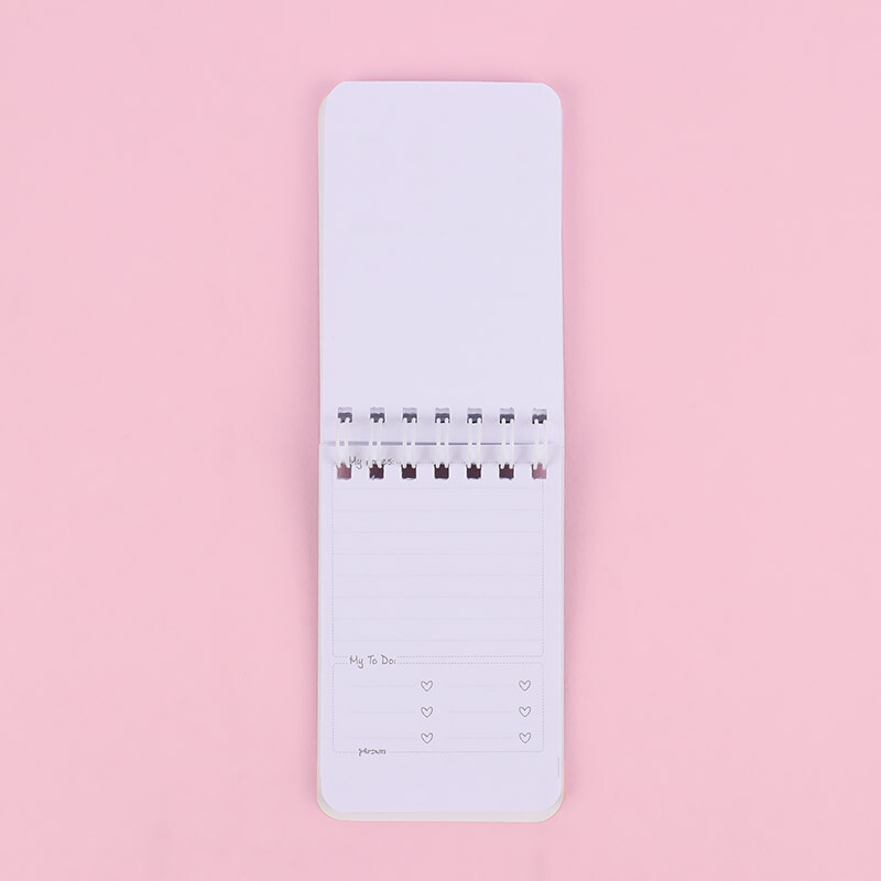 دفترچه یادداشت 44 برگ پارسام طرح لبوبو بالا بازشو