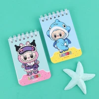 دفترچه یادداشت 44 برگ پارسام طرح لبوبو بالا بازشو