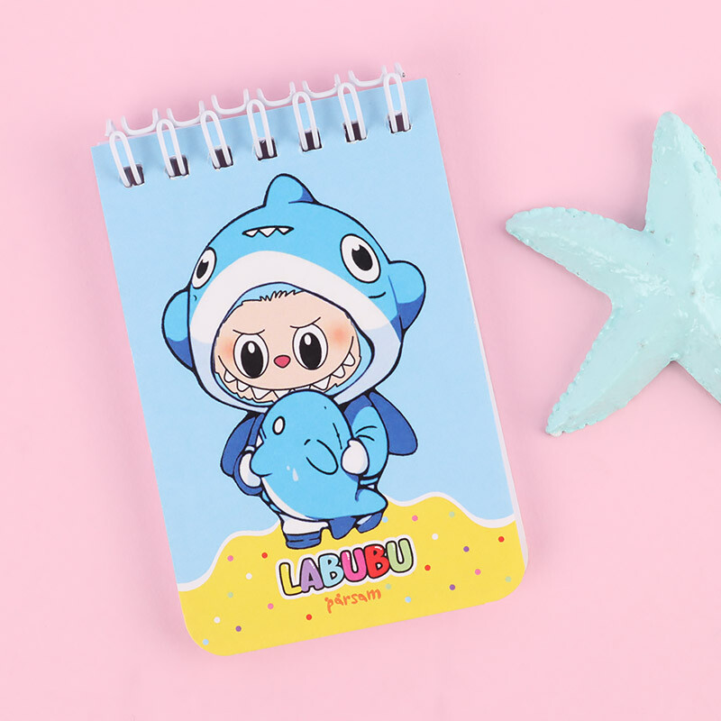 دفترچه یادداشت 44 برگ پارسام طرح لبوبو بالا بازشو