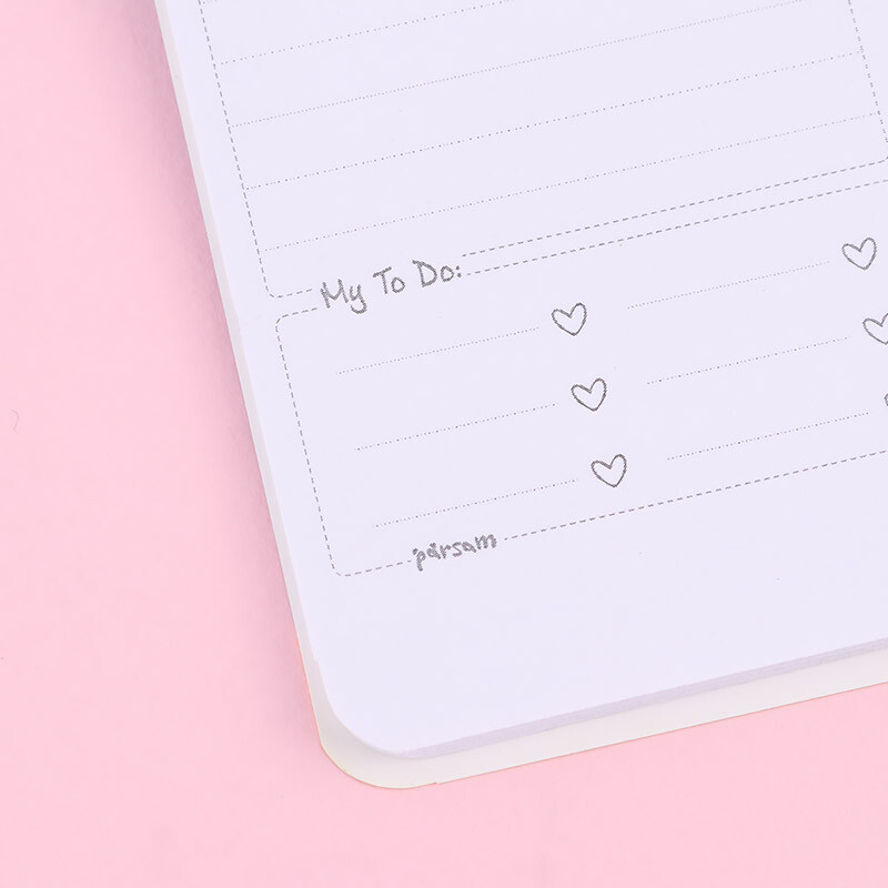 دفترچه یادداشت 44 برگ پارسام طرح لبوبو بالا بازشو