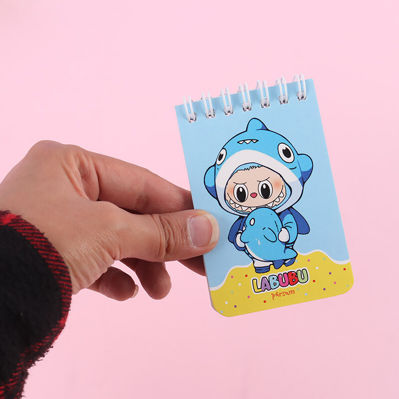 دفترچه یادداشت 44 برگ پارسام طرح لبوبو بالا بازشو