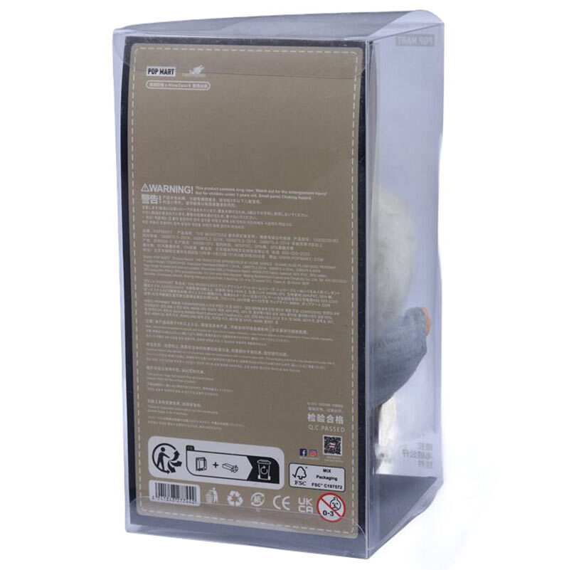 عروسک پولیشی لبوبو لباس دار Pop Mart The Monsters