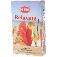 عود مخروطی ریلکسینگ HEM بسته 10 عددی