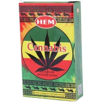 عود مخروطی کانابیس HEM بسته 10 عددی