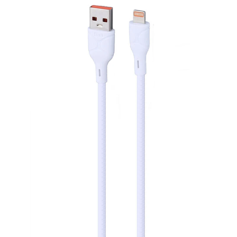 کابل لایتنینگ فست شارژ 2.4 آمپر بیوا C-06L طول 1 متر
