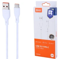 کابل تایپ سی فست شارژ 2.4 آمپر بیوا C-06T طول 1 متر