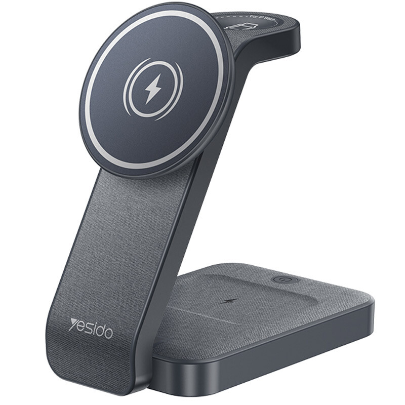شارژر بی سیم فست شارژ و استند رومیزی Yesido DS26 15W