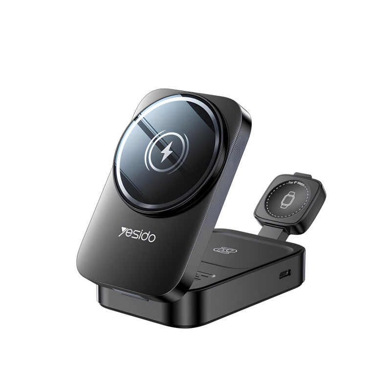 هولدر و شارژر وایرلس 15 وات یسیدو DS27