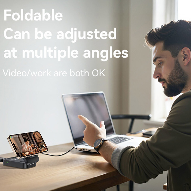 هولدر و شارژر وایرلس 15 وات یسیدو DS27