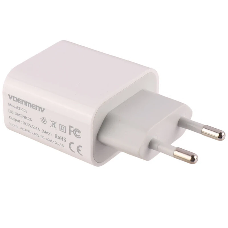 شارژر دیواری 12 وات دنمن DC05T 2.4A