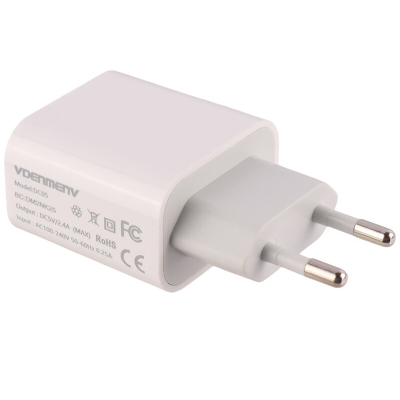 شارژر دیواری 12 وات دنمن DC05T 2.4A