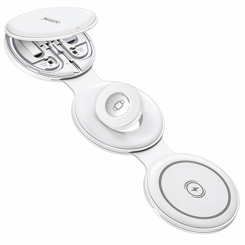 شارژر بی سیم اپل واچ و کیت کابل چند منظوره یسیدو DS29