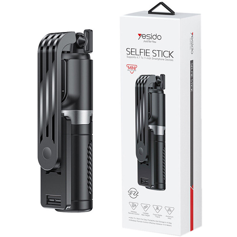 سه پایه و مونوپاد بلوتوثی Yesido SF22