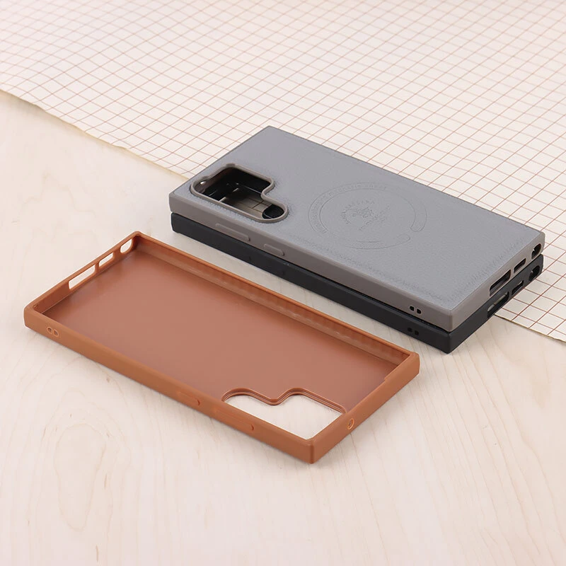 قاب چرمی Polo & Racquet Club سامسونگ Galaxy S23 Ultra طرح مگ سیف