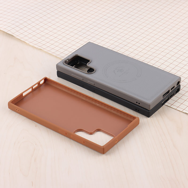 قاب چرمی Polo & Racquet Club سامسونگ Galaxy S23 Ultra طرح مگ سیف