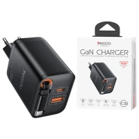 شارژر دیواری 40 وات یسیدو YC99 Gan QC PD 3A