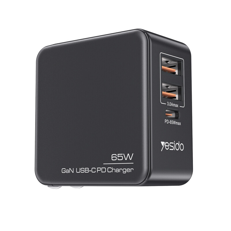 شارژر دیواری 65 وات یسیدو YC35 Gan QC PD 3A