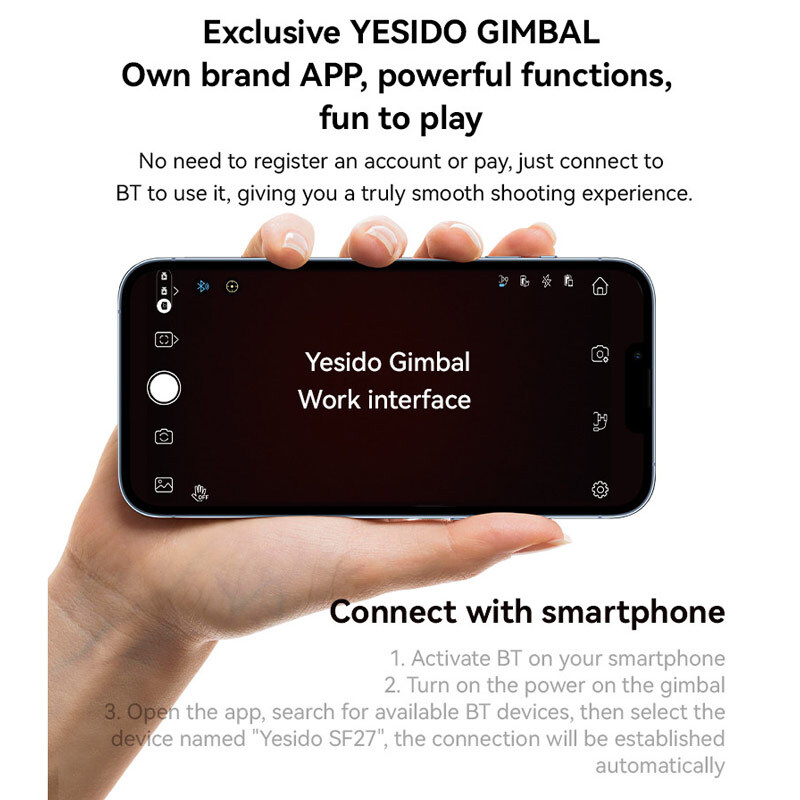 گیمبال موبایل Yesido SF27