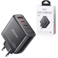 شارژر دیواری 100 وات یسیدو YC142 GaN QC PD