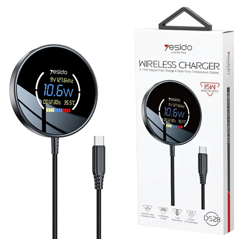شارژر بی سیم فست شارژ Yesido DS28 15W