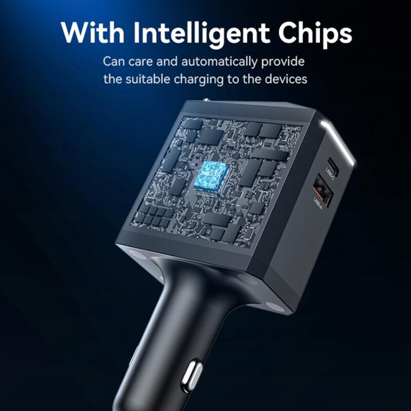 شارژر فندکی 65 وات یسیدو Y71