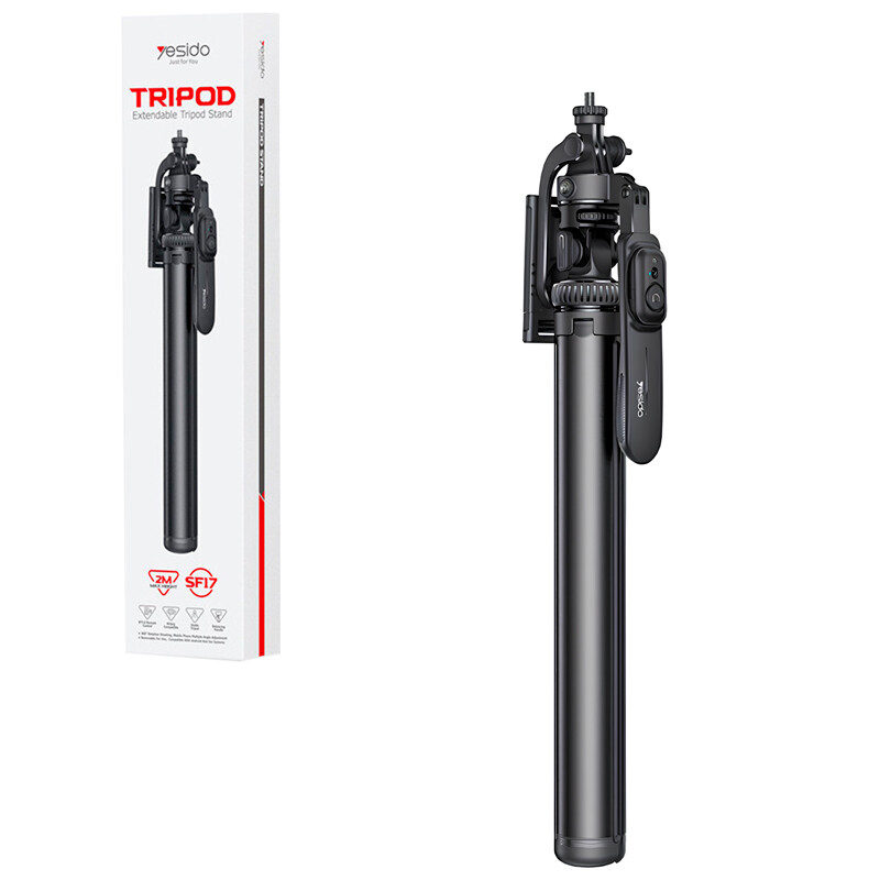 سه پایه و مونوپاد بلوتوثی Yesido SF17