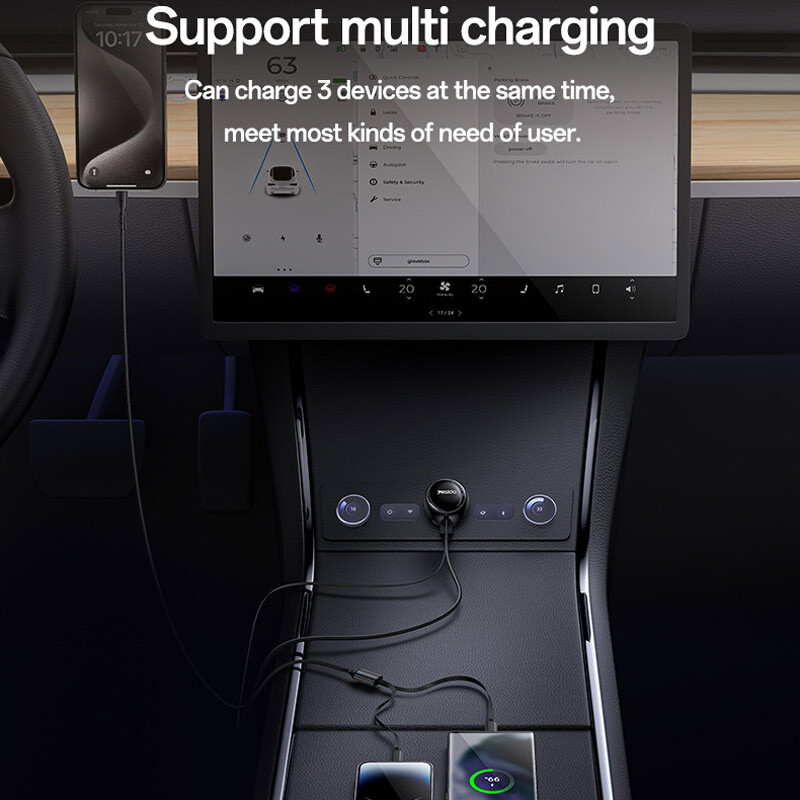 شارژر فندکی 35 وات یسیدو Y61