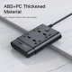 چند راهی 4 خانه یسیدو MC11 با کابل 2 متری + شارژر USB و Type-C