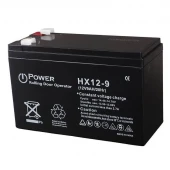 باتری 12 ولت 9000 میلی آمپر پاور HX12-9