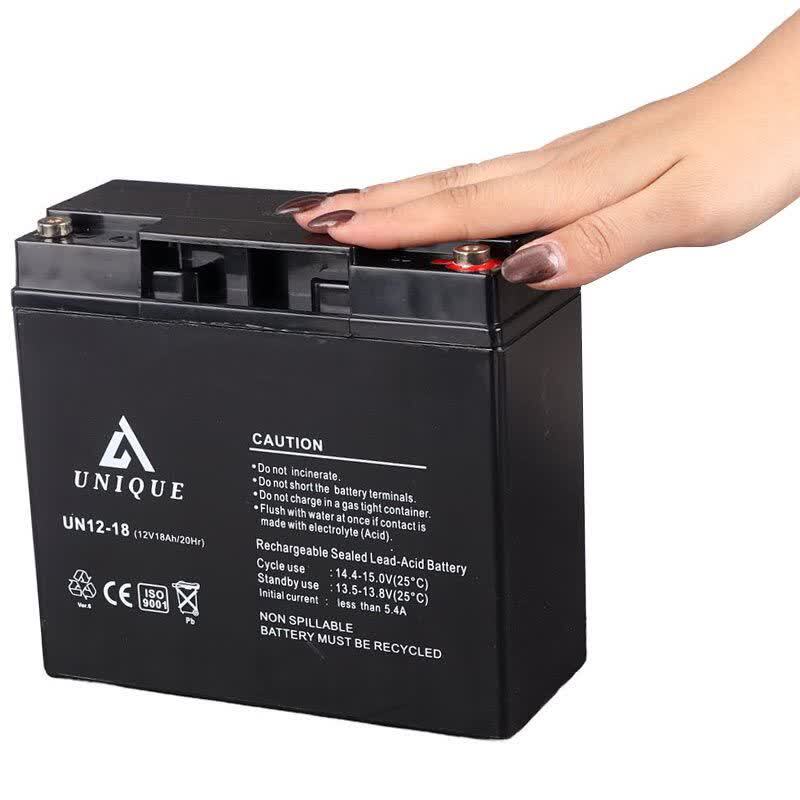 باتری 12 ولت 18000 میلی آمپر یونیک UN12-18