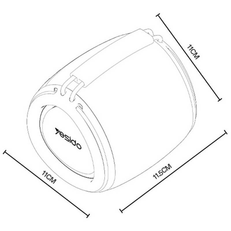 اسپیکر بلوتوثی یسیدو YSW40