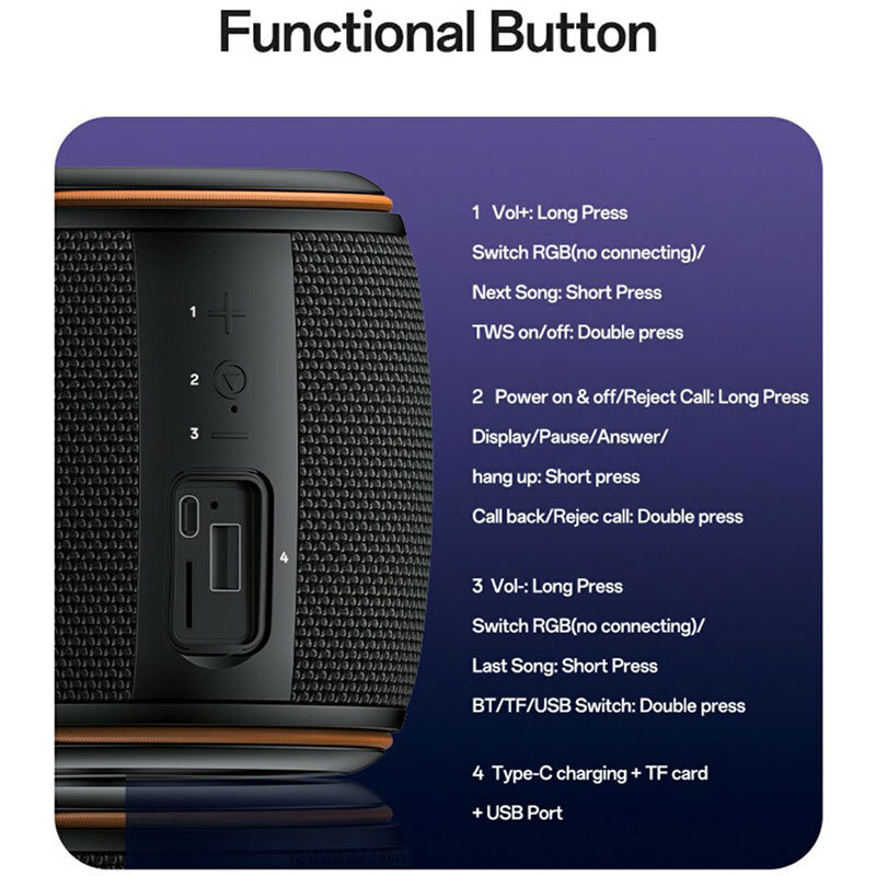 اسپیکر بلوتوثی یسیدو YSW40