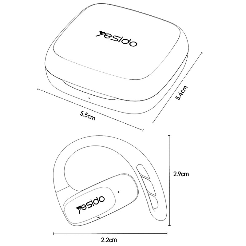هندزفری بلوتوثی یسیدو YSP24