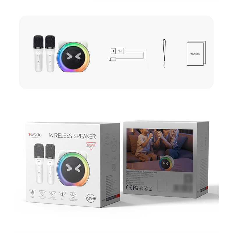 اسپیکر بلوتوثی یسیدو YSW36 + میکروفون