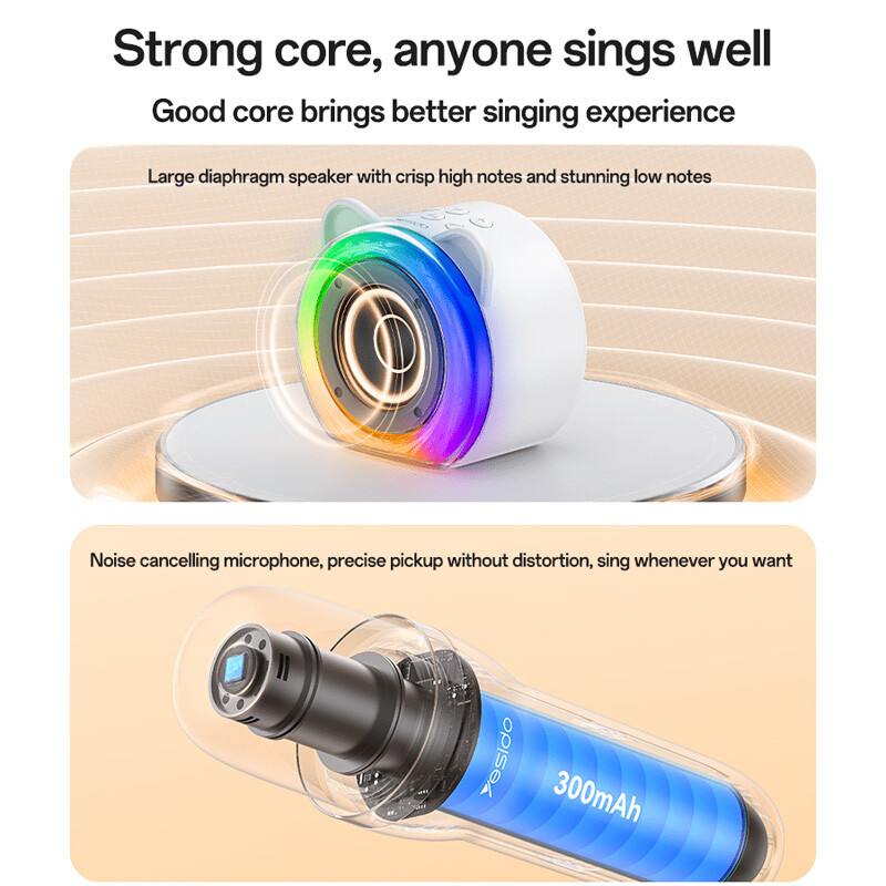 اسپیکر بلوتوثی یسیدو YSW36 + میکروفون