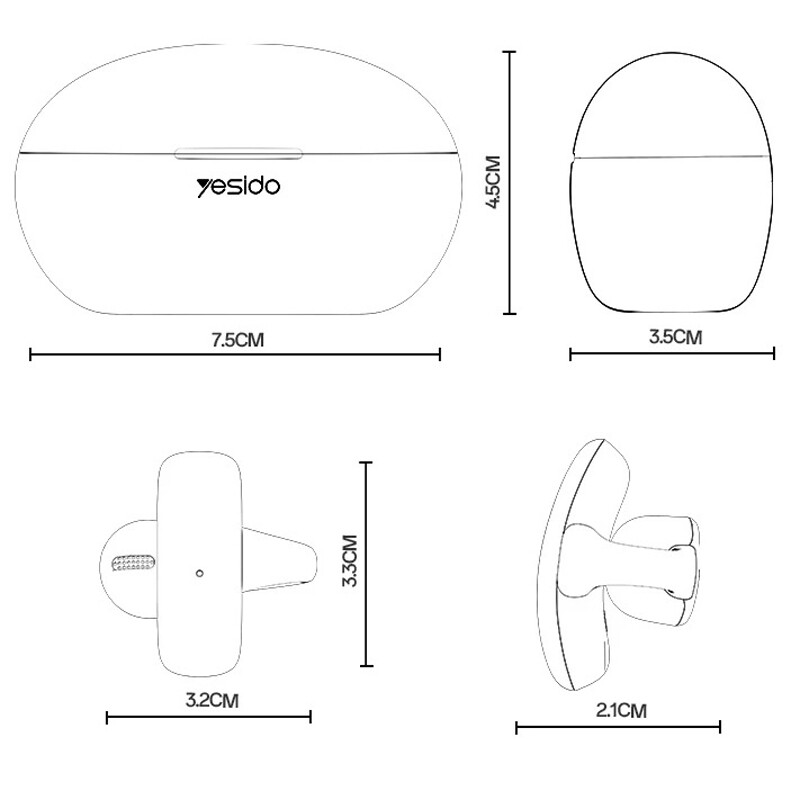 هندزفری بلوتوثی یسیدو YSP27