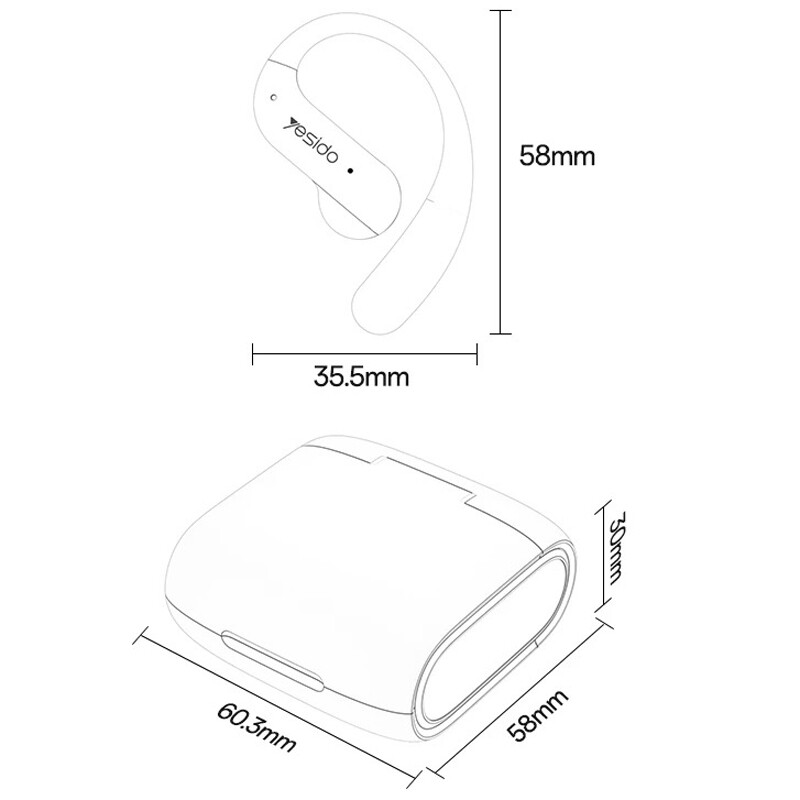 هندزفری بلوتوثی یسیدو YSP28
