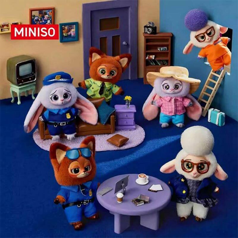 عروسک شانسی زوتوپیا Miniso