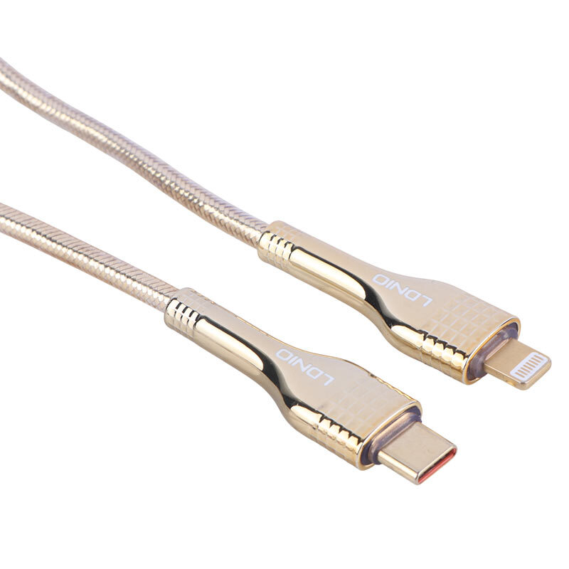 کابل تبدیل فست شارژ Ldnio LC651i Type-C to lightning 30W PD 1m