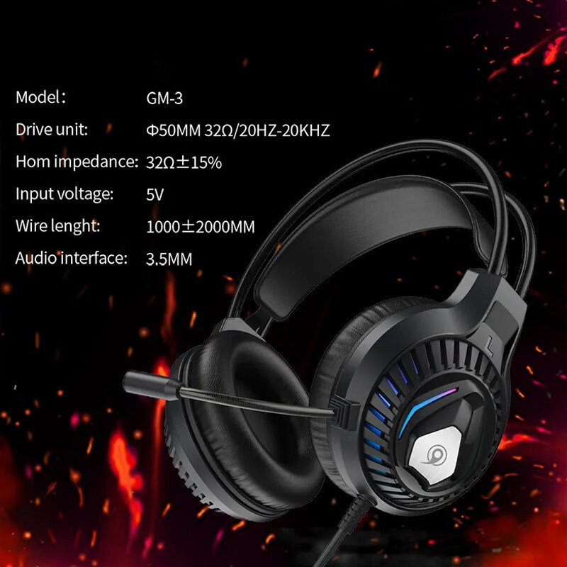 هدست گیمینگ سیم دار Celebrat GM-3