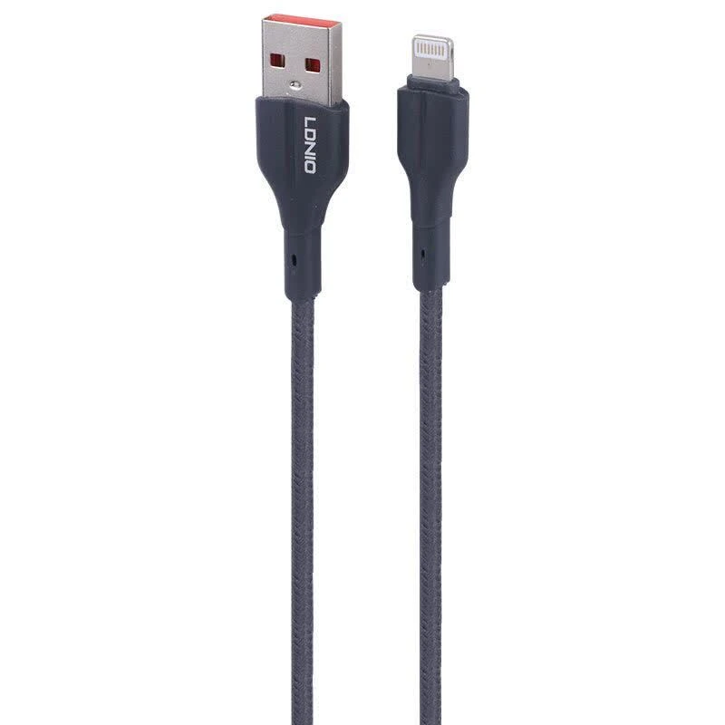 کابل لایتنینگ فست شارژ 25 وات الدینیو LS851 طول 1 متر