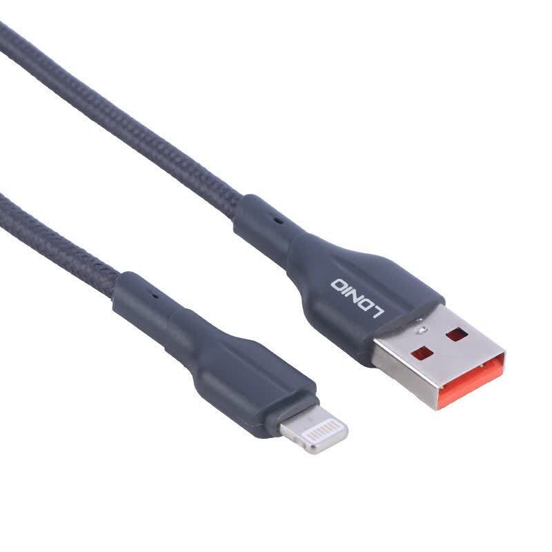 کابل لایتنینگ فست شارژ 25 وات الدینیو LS851 طول 1 متر