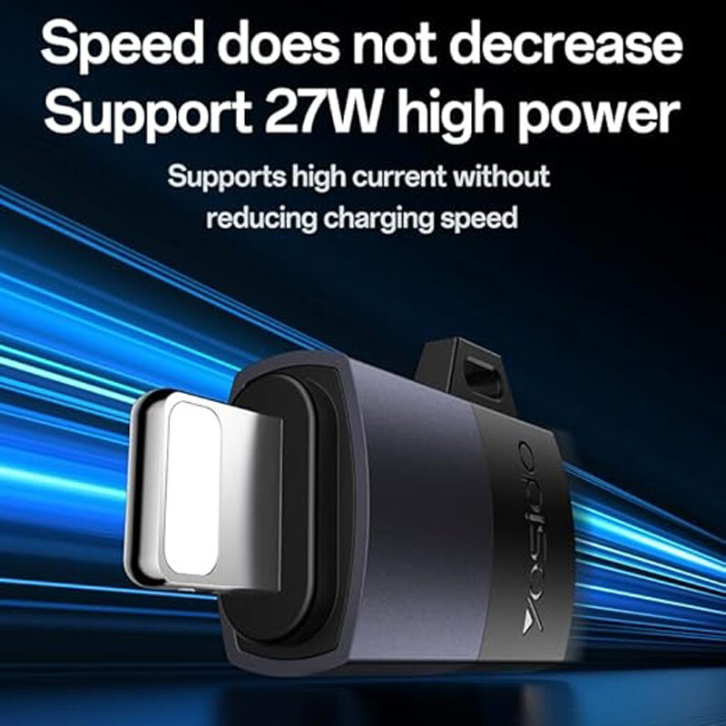 تبدیل OTG تایپ سی به لایتنینگ یسیدو GS27