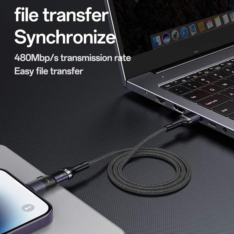 تبدیل OTG تایپ سی به لایتنینگ یسیدو GS27